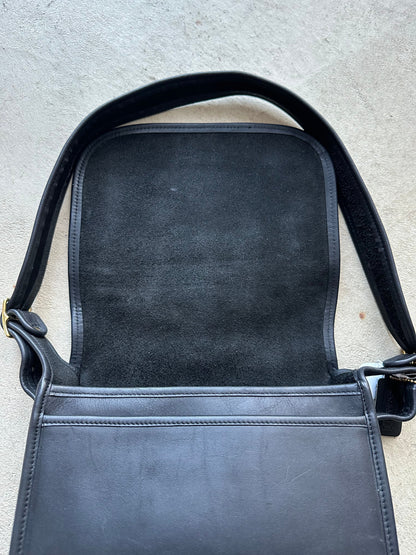 Vintage Coach Black Classic Shoulder Bag