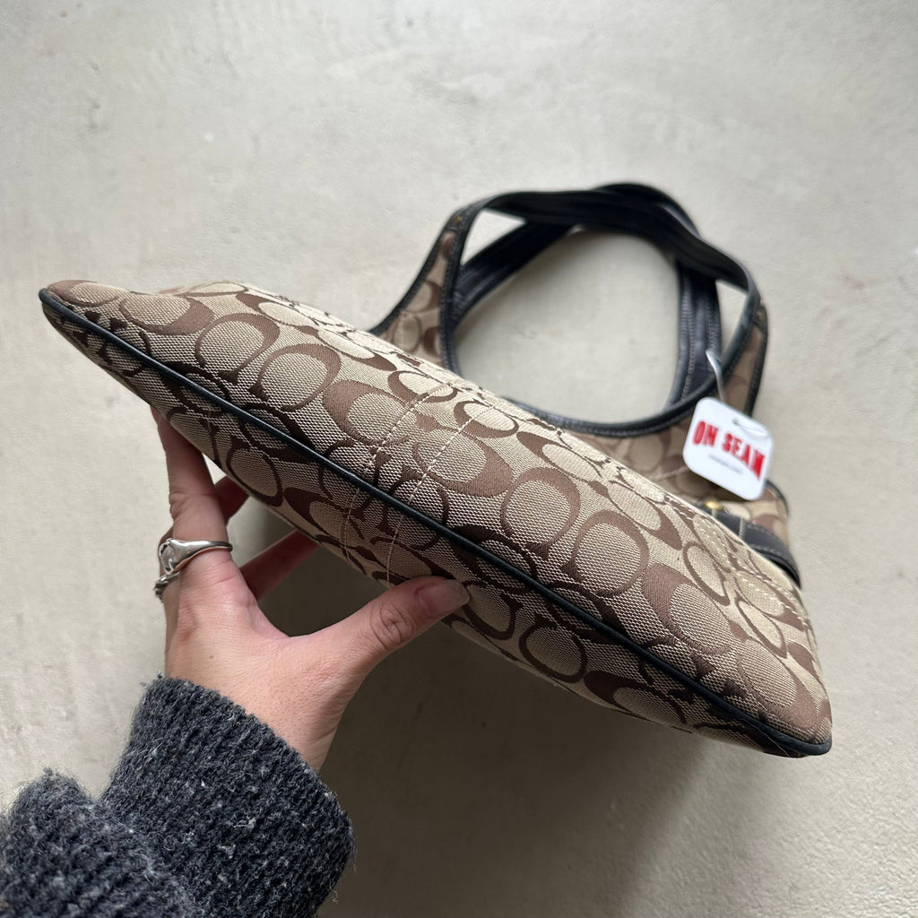 Vintage Y2K Coach Brown Shoulder Bag