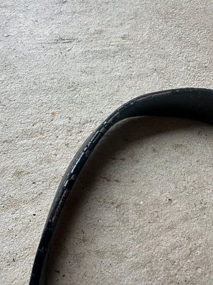 Vintage Black Hampton Coach Shoulder Bag