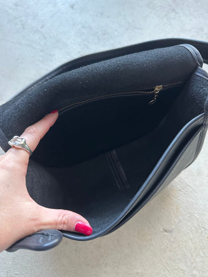 Vintage Coach Black Classic Shoulder Bag