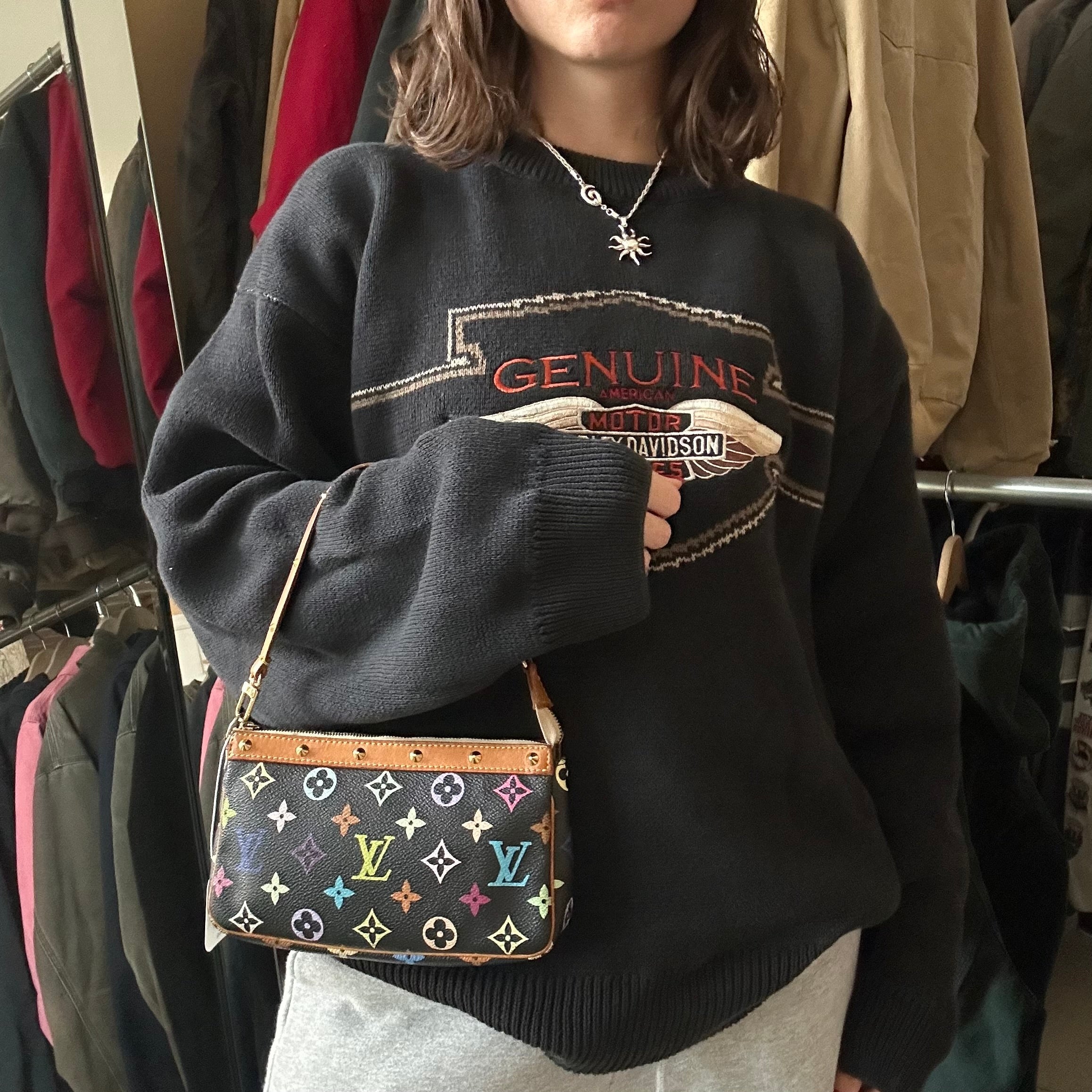RARE! Louis Vuitton x Murakami Multicolor Pochette