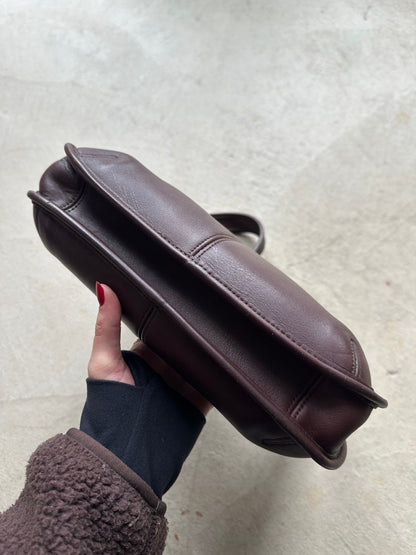 Vintage Coach Ergo Brown Shoulder Bag 9025