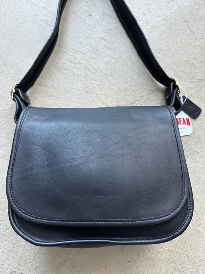 Vintage Coach Black Classic Shoulder Bag