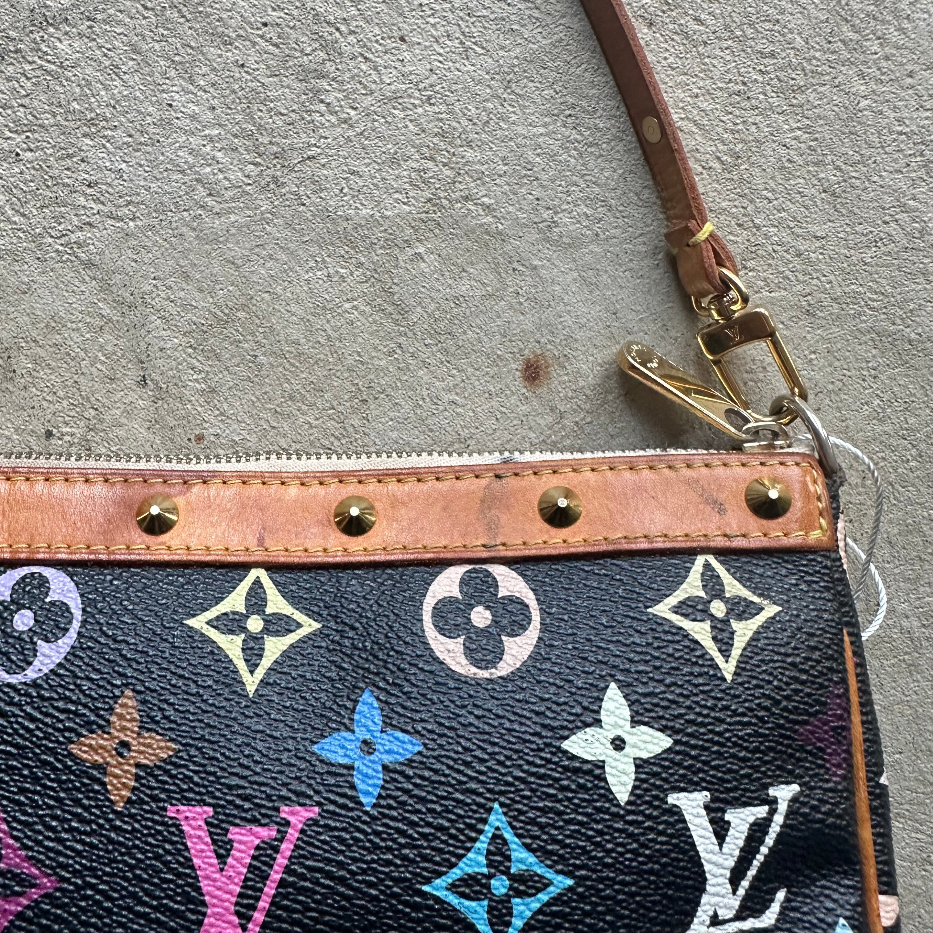 RARE! Louis Vuitton x Murakami Multicolor Pochette