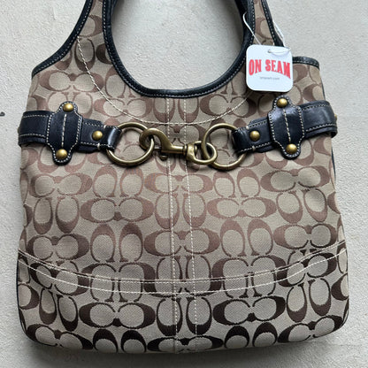 Vintage Y2K Coach Brown Shoulder Bag