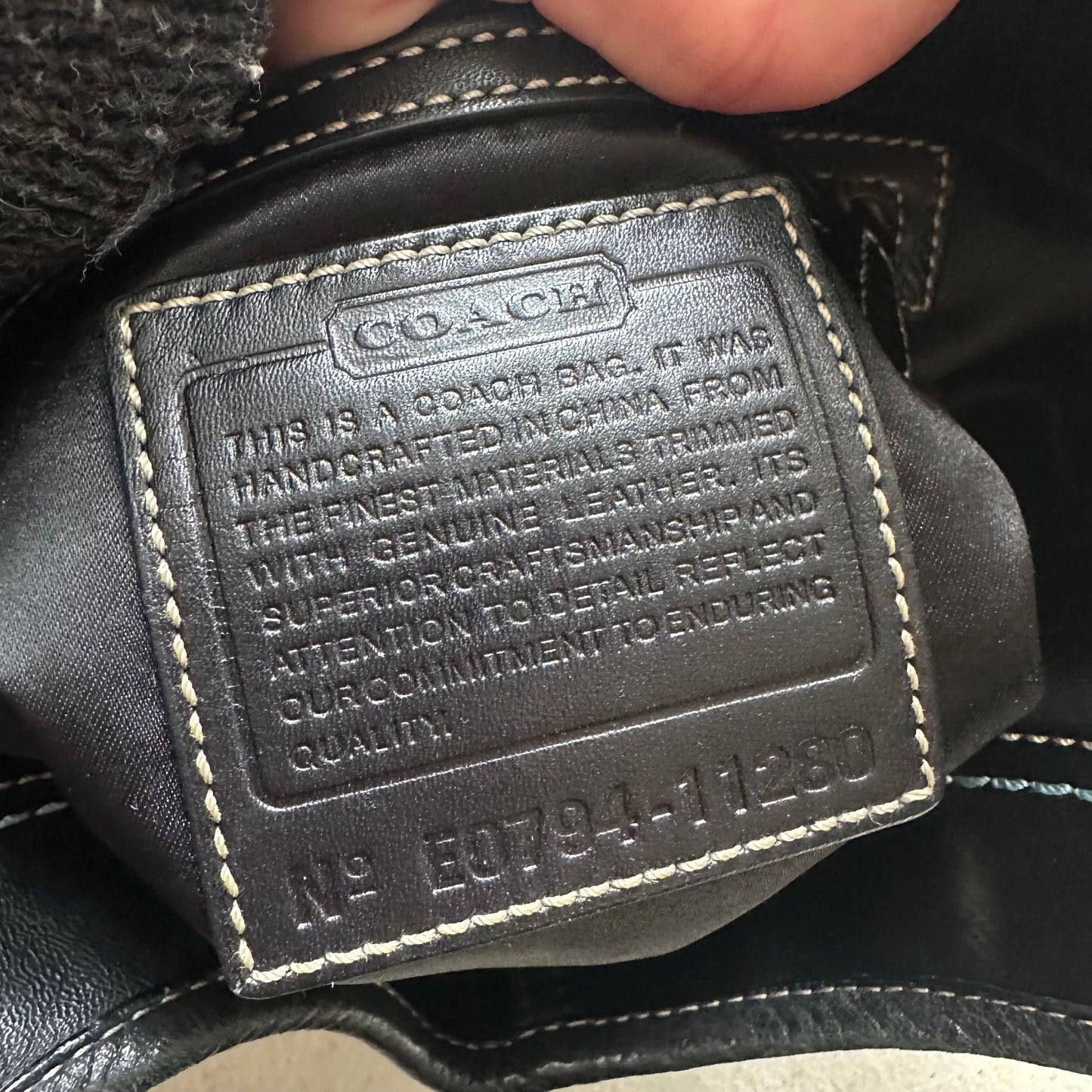 Vintage Y2K Coach Brown Shoulder Bag