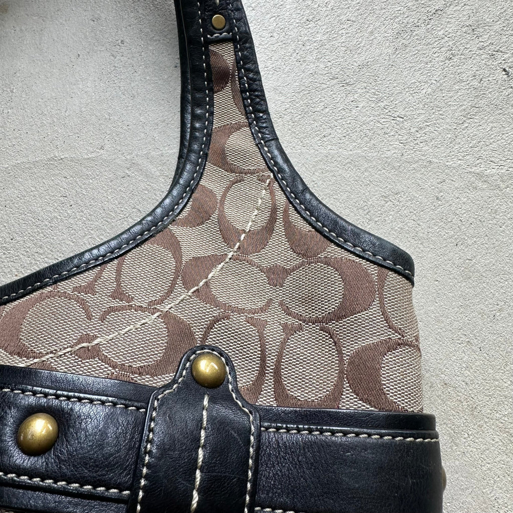 Vintage Y2K Coach Brown Shoulder Bag