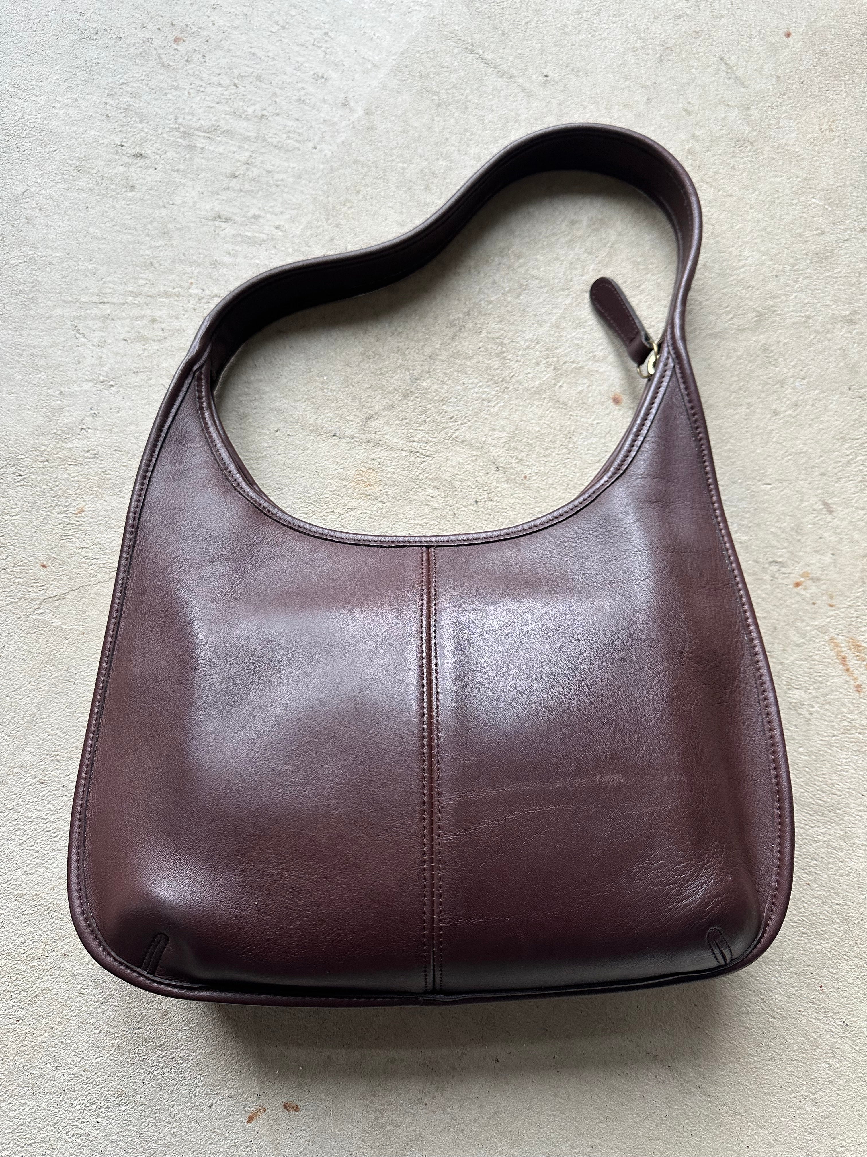 Vintage Coach Ergo Brown Shoulder Bag 9025