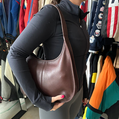Vintage Coach Ergo Brown Shoulder Bag 9025