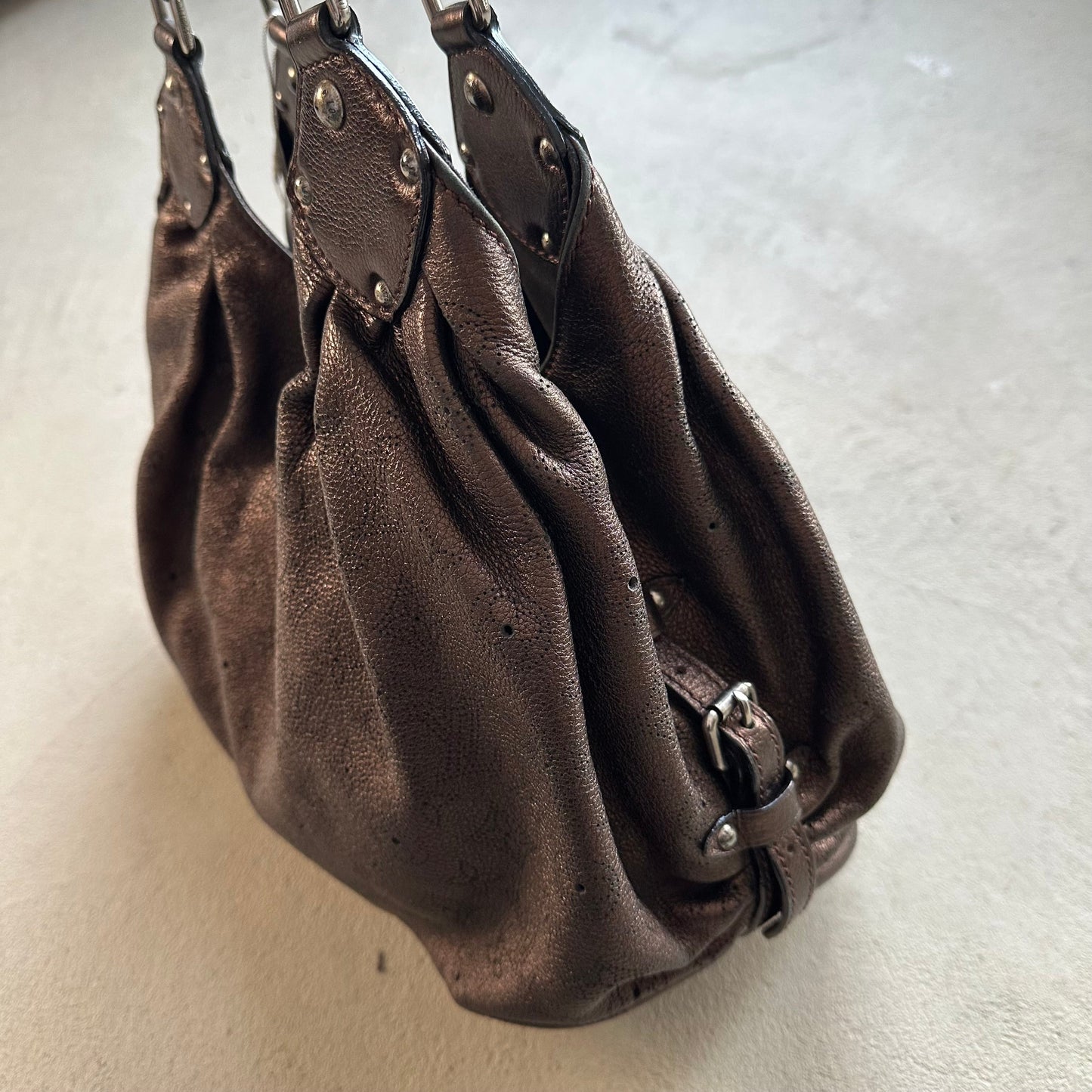 Vintage Louis Vuitton Metallic Mahina Shoulder Bag