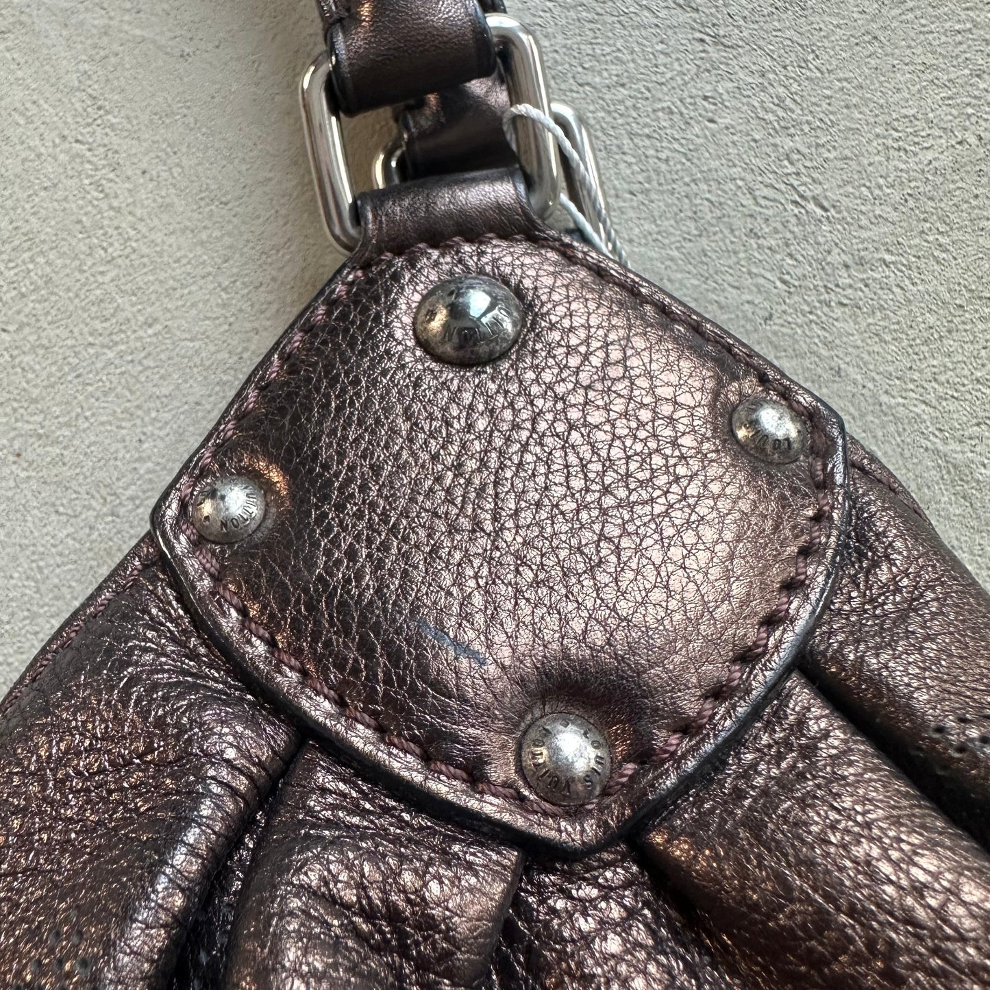 Vintage Louis Vuitton Metallic Mahina Shoulder Bag