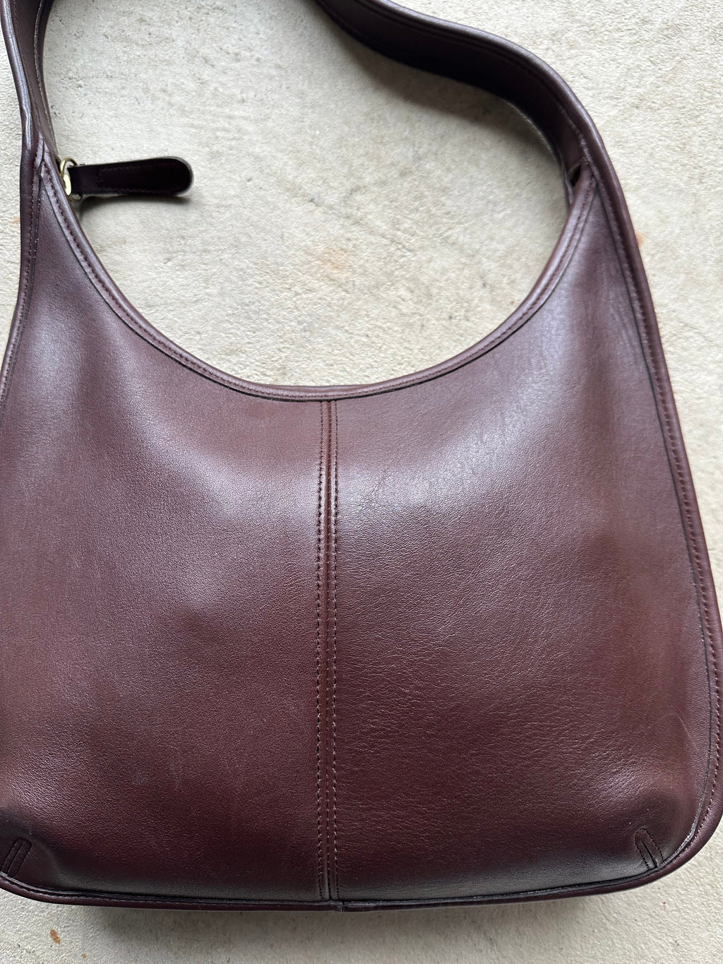 Vintage Coach Ergo Brown Shoulder Bag 9025