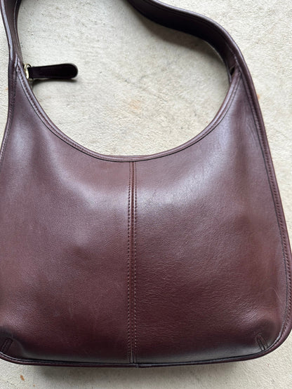 Vintage Coach Ergo Brown Shoulder Bag 9025