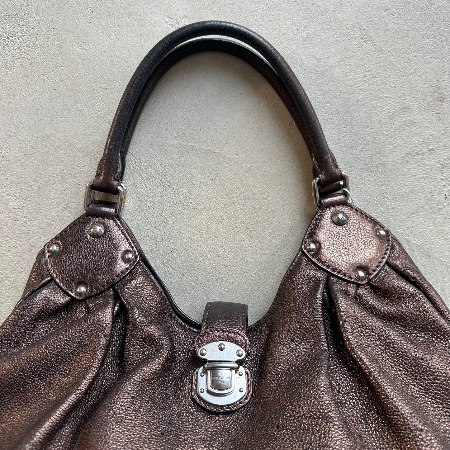 Vintage Louis Vuitton Metallic Mahina Shoulder Bag