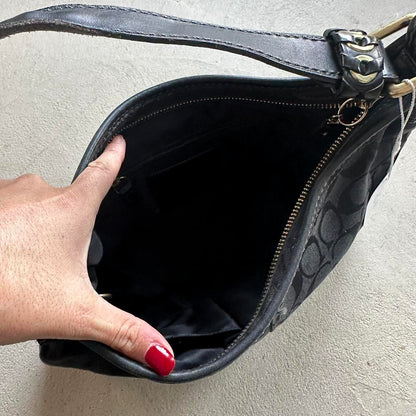Vintage Y2K Coach Black Shoulder Bag