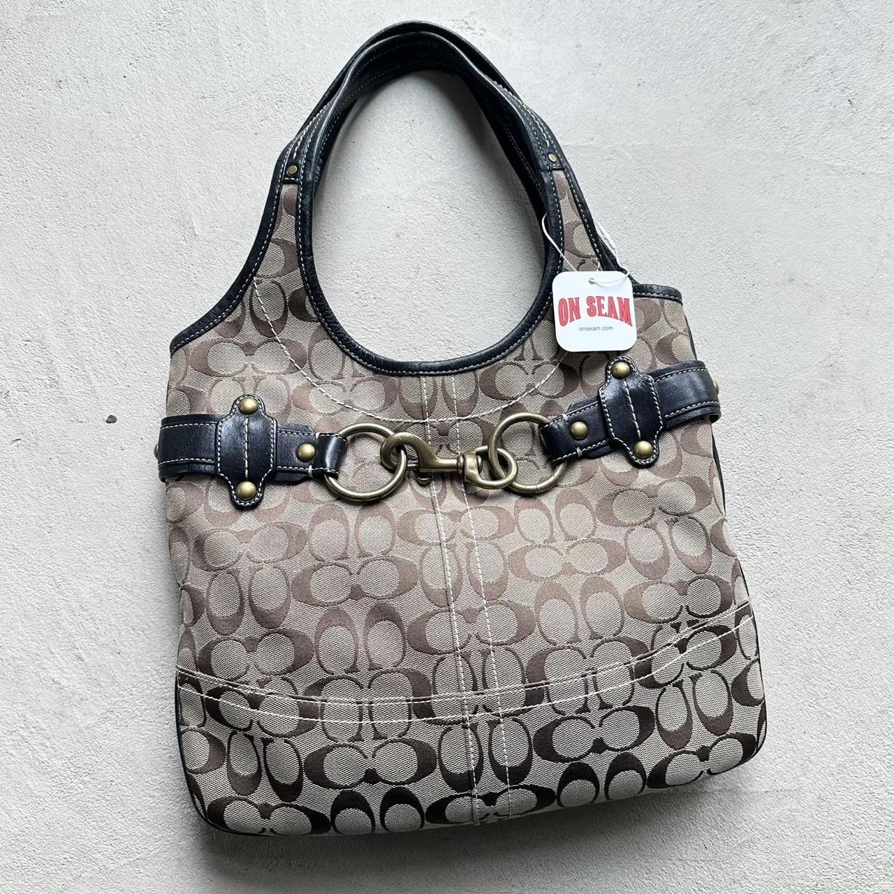 Vintage Y2K Coach Brown Shoulder Bag