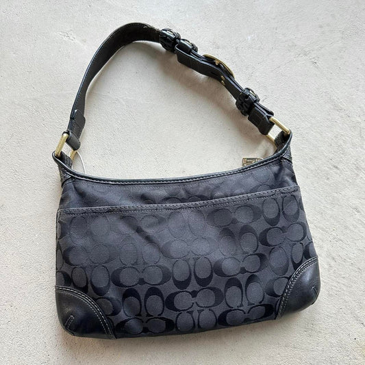 Vintage Y2K Coach Black Shoulder Bag