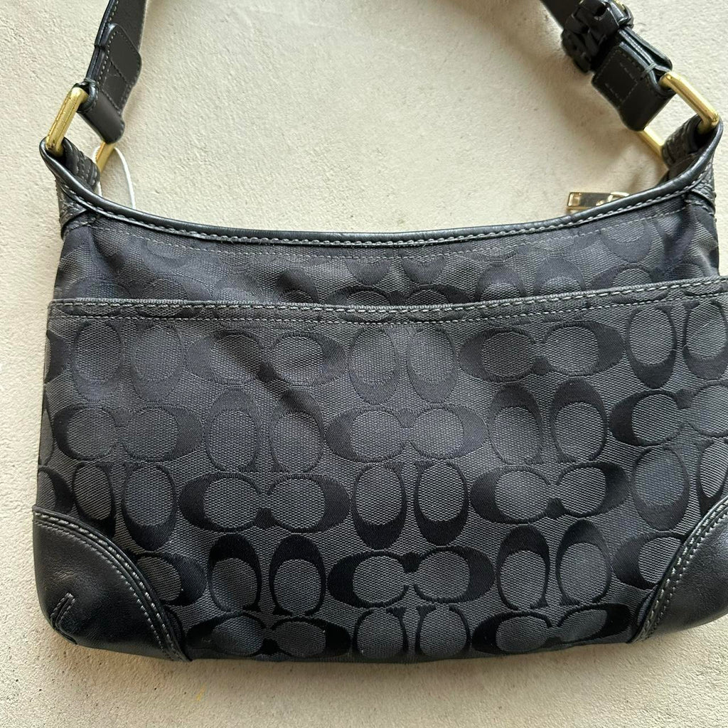 Vintage Y2K Coach Black Shoulder Bag