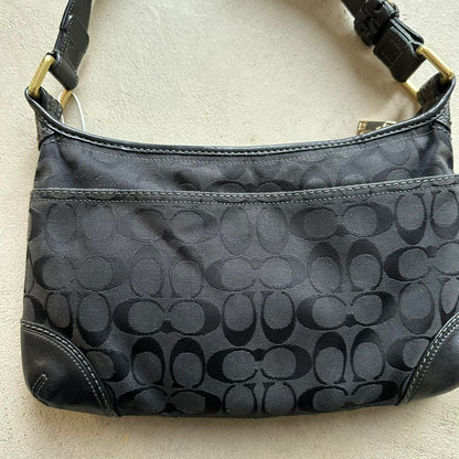 Vintage Y2K Coach Black Shoulder Bag