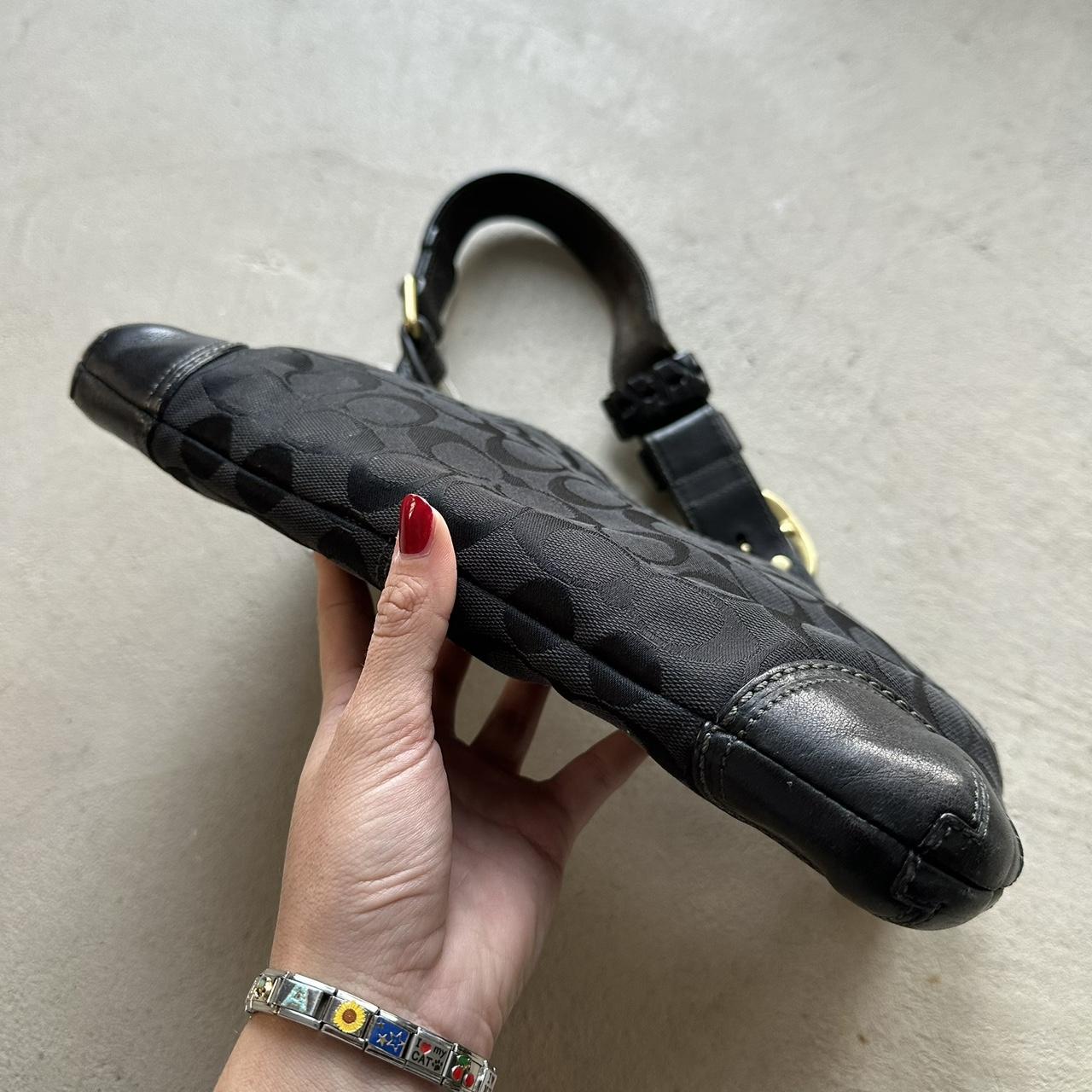 Vintage Y2K Coach Black Shoulder Bag